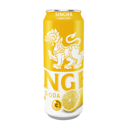 Singha Lemon Soda Zero sodavand